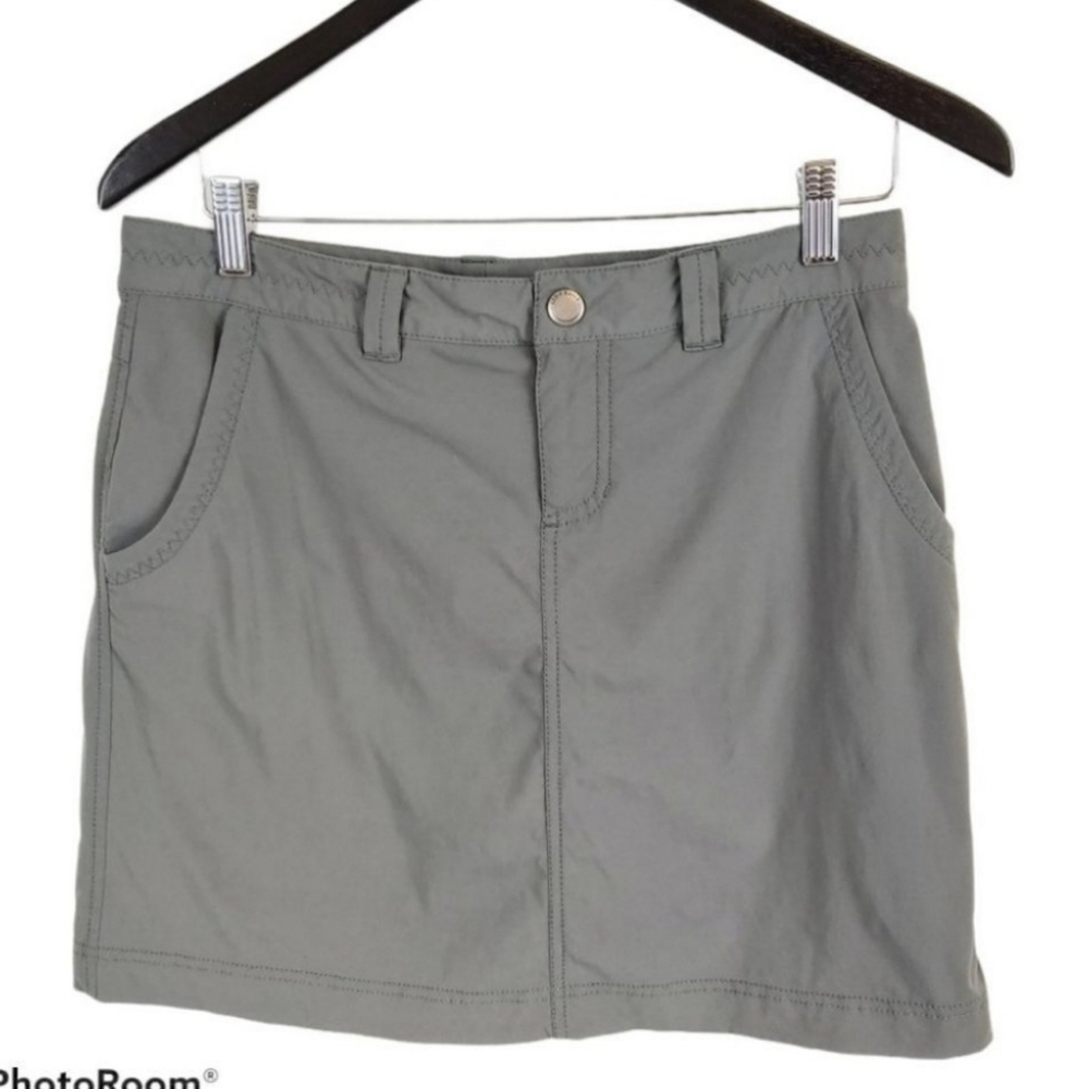 Eddie Bauer Sage Green Travex Hiking  Outdoor Skirt sz 4 sz